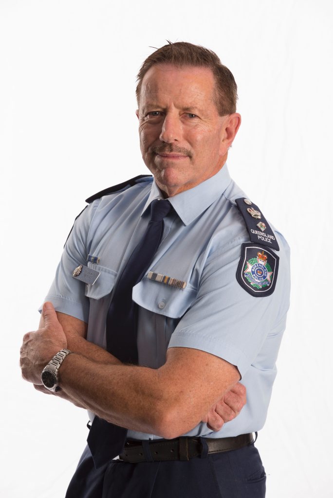 Jim Keogh, commander-in-charge of the Gold Coast’s Rapid Action and Patrols group. Jim Keogh, commander-in-charge of the Gold Coast’s Rapid Action and Patrols group.